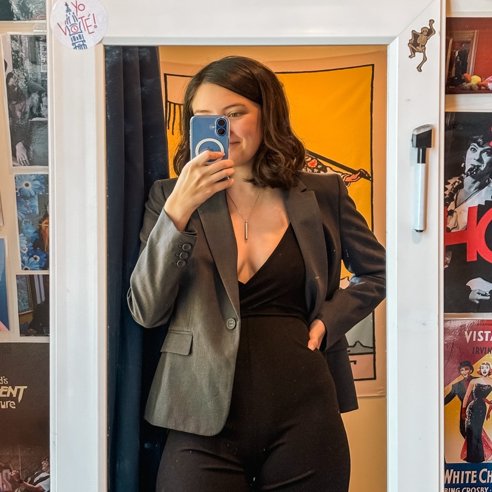 Dark Gray Women’s Blazer